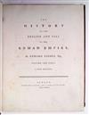 GIBBON, EDWARD. The History of the Decline and Fall of the Roman Empire. 6 vols. 1789-89-89-88-88-88